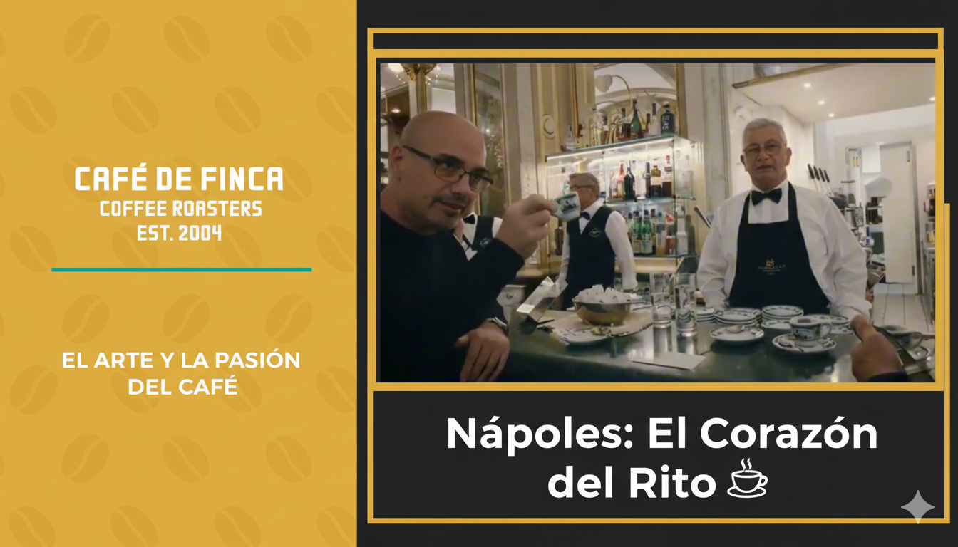 napoles el rito del cafe marco ilardi por cafe de finca